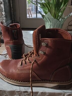 Georgia Boot Men’s Brown Leather Work Boots